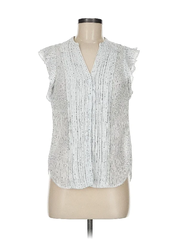 Sleeveless Blouse Gathered Detail Blouse