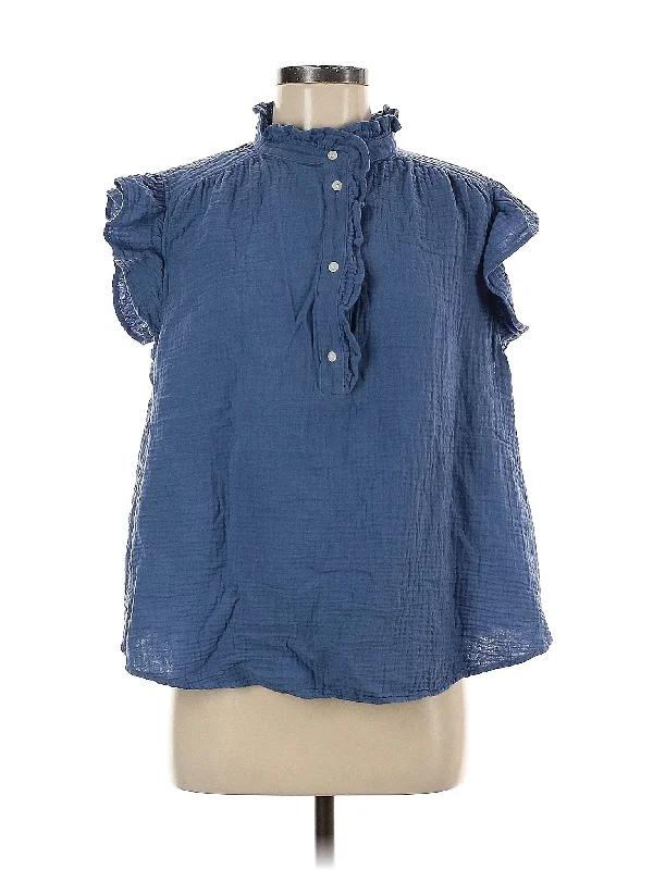 Sleeveless Blouse Double-Layered Blouse