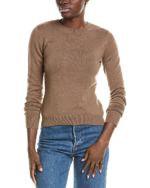 Splendid James Layering Silk-Blend Sweater Mesh Fabric Canvas Fabric Denim Fabric