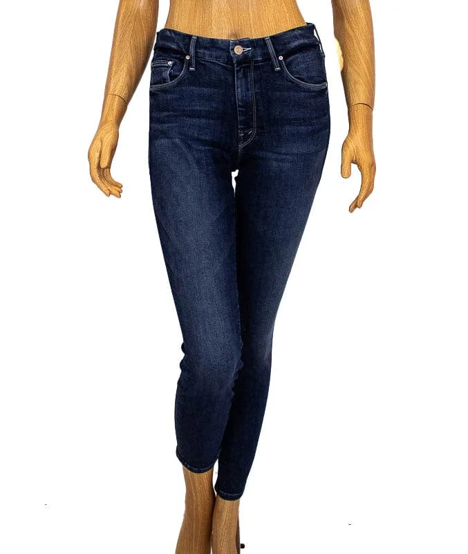 "The Looker Crop" Skinny Jeans Chic Dark-Wash Skinny Jeans