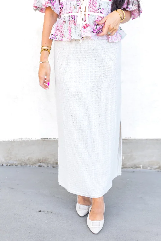 BRYNN SKIRT wool skirt thick