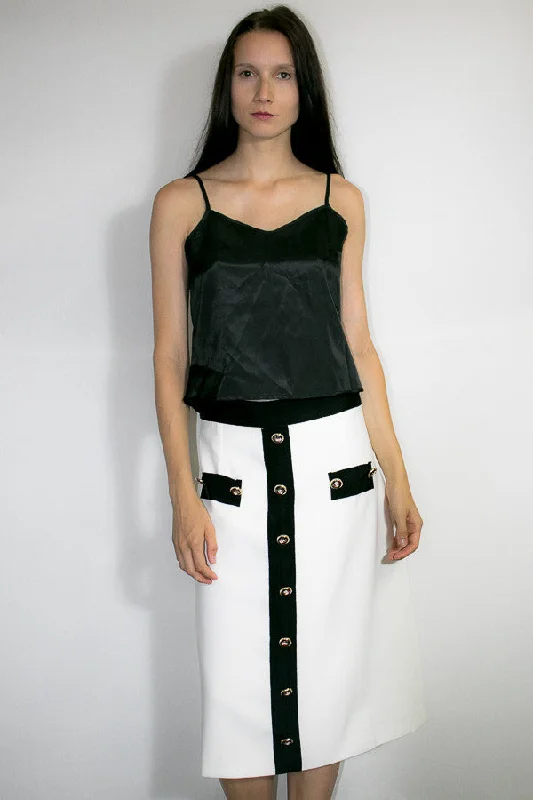 8820 SKIRT (M, L, XXL) cotton skirt soft