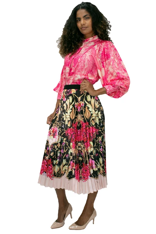 A90052 PRINT SKIRT (XXL, XXXL) corduroy skirt textured
