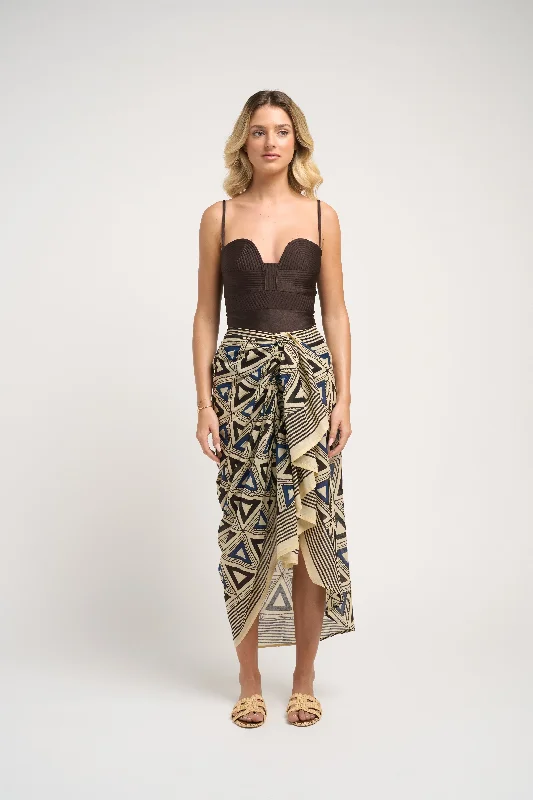 Allegra Pareo Skirt midi skirt versatile