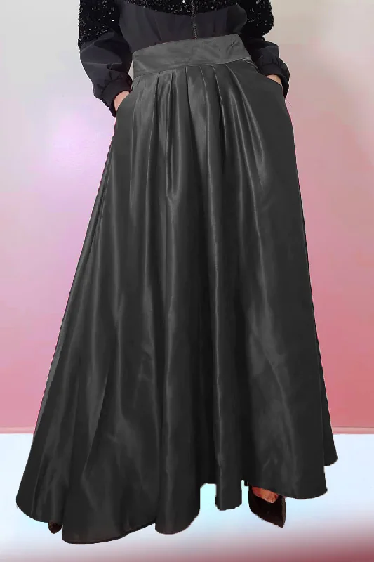 C3182 SKIRT (S, M, L) leather skirt refined