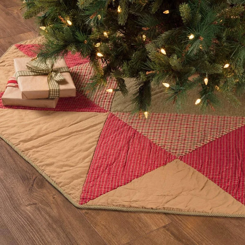 Dolly Star Christmas Tree Skirt 60 VHC Brands corduroy skirt comfortable