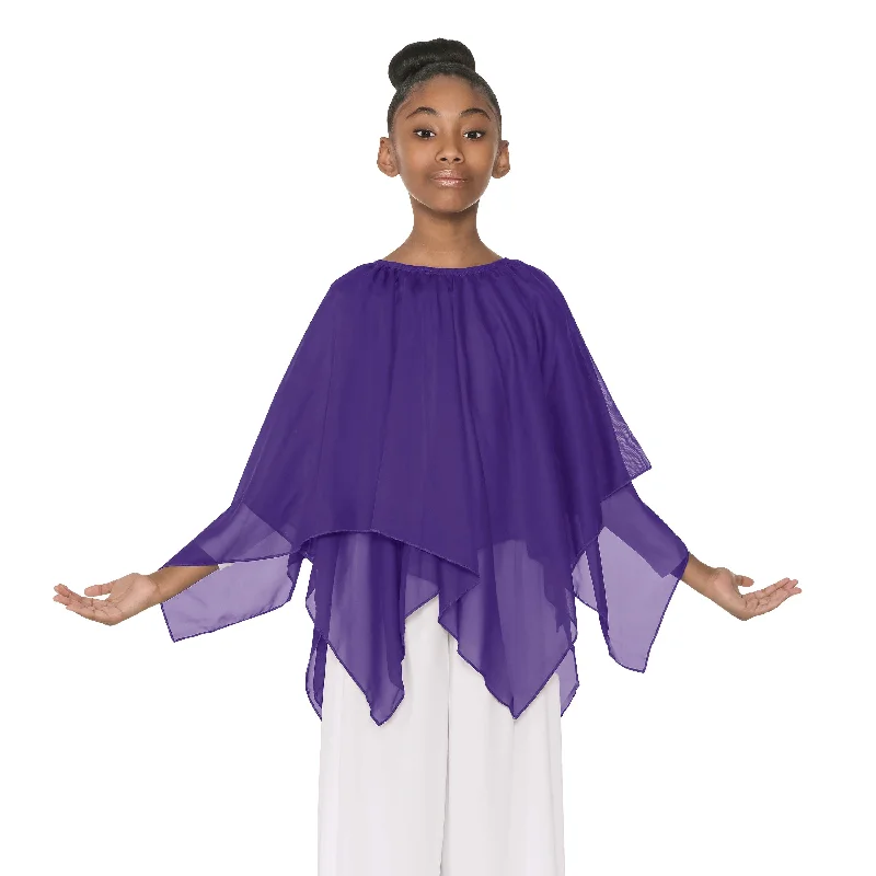 Eurotard 39769c Child Chiffon Double Handkerchief Skirt cashmere skirt plush