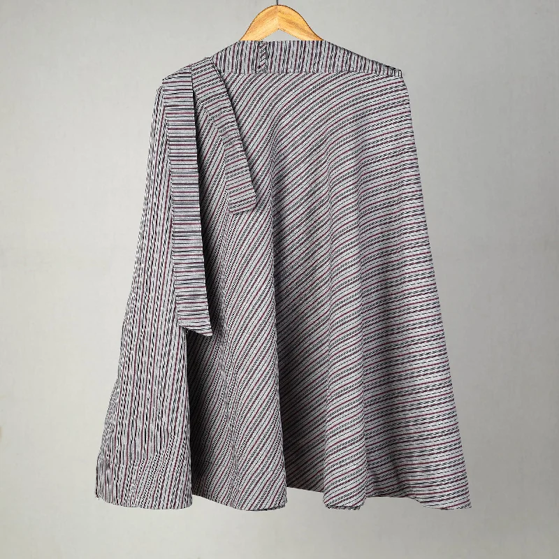 Grey - Jhiri Handloom Cotton Wrap Around Plain Skirt 12 cashmere skirt soft