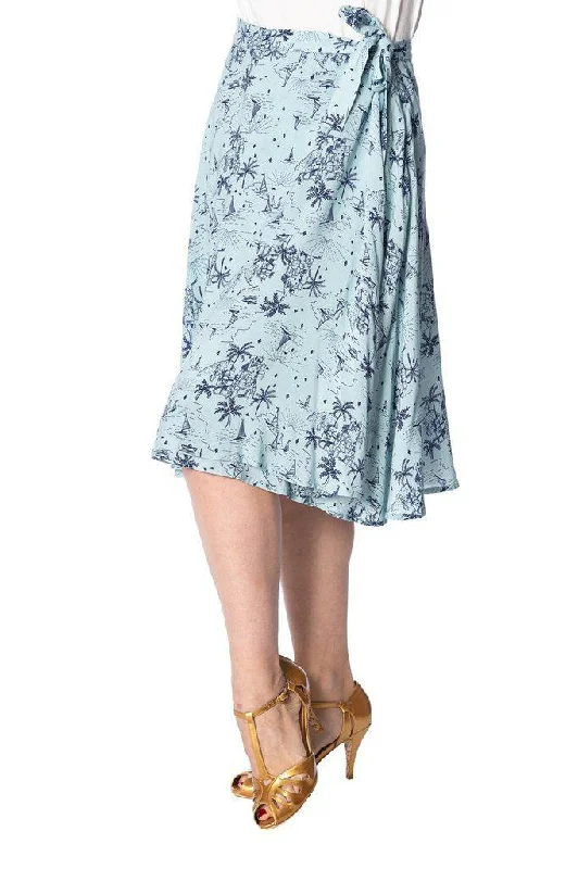 Santorini Dreams Skirt spandex blend skirt