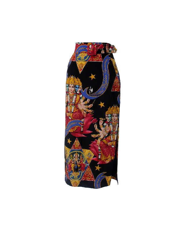 Vintage Byblos Skirt chiffon skirt lightweight