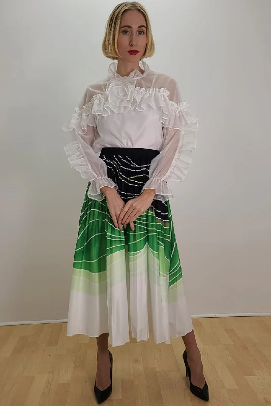 X7466 SKIRT (S, XXL, XXXL) zip skirt side